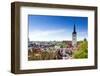 Medieval Town Walls and Spire of St-Nico Tondini-Framed Photographic Print