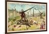 Medieval Trebuchet-null-Framed Giclee Print