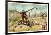 Medieval Trebuchet-null-Framed Giclee Print