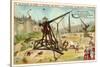 Medieval Trebuchet-null-Stretched Canvas