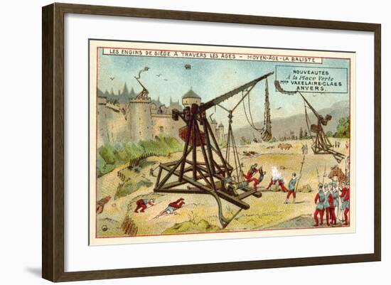 Medieval Trebuchet-null-Framed Giclee Print