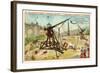 Medieval Trebuchet-null-Framed Giclee Print