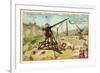 Medieval Trebuchet-null-Framed Giclee Print