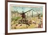 Medieval Trebuchet-null-Framed Giclee Print