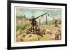 Medieval Trebuchet-null-Framed Giclee Print