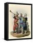 Medieval Trumpeters-Charles Hamilton Smith-Framed Stretched Canvas