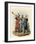 Medieval Trumpeters-Charles Hamilton Smith-Framed Art Print