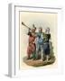 Medieval Trumpeters-Charles Hamilton Smith-Framed Art Print