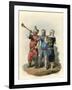 Medieval Trumpeters-Charles Hamilton Smith-Framed Art Print