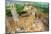 Medieval Tuscany Town - San Gimignano- Top View-Maugli-l-Mounted Photographic Print