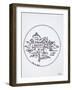 Medieval village of Haut de Cagnes, Provence, France-Richard Lawrence-Framed Photographic Print