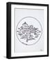 Medieval village of Haut de Cagnes, Provence, France-Richard Lawrence-Framed Photographic Print