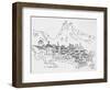 Medieval village of Saint-Guilhem-Le-Desert, France.-Richard Lawrence-Framed Photographic Print