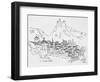 Medieval village of Saint-Guilhem-Le-Desert, France.-Richard Lawrence-Framed Photographic Print