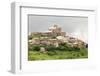 Medieval Village of Ujue with Church of Santa Maria-Hal Beral-Framed Photographic Print