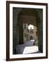 Medieval Village Turret, Gangonza, Tuscany, Italy-Marilyn Parver-Framed Photographic Print