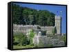 Medieval Walls Surrounding the Parador, Bayona, Galicia, Spain, Europe-Maxwell Duncan-Framed Stretched Canvas