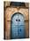 Medina Doorway, Tunis, Tunisia-Pershouse Craig-Stretched Canvas