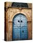 Medina Doorway, Tunis, Tunisia-Pershouse Craig-Stretched Canvas