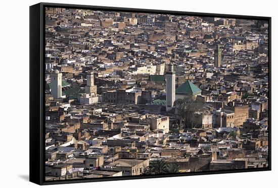 Medina, Fez, Morocco-Adam Woolfitt-Framed Stretched Canvas