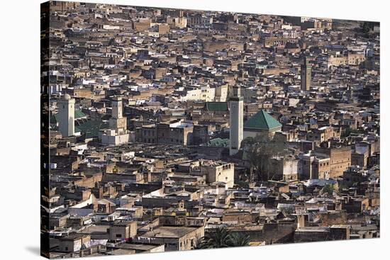 Medina, Fez, Morocco-Adam Woolfitt-Stretched Canvas