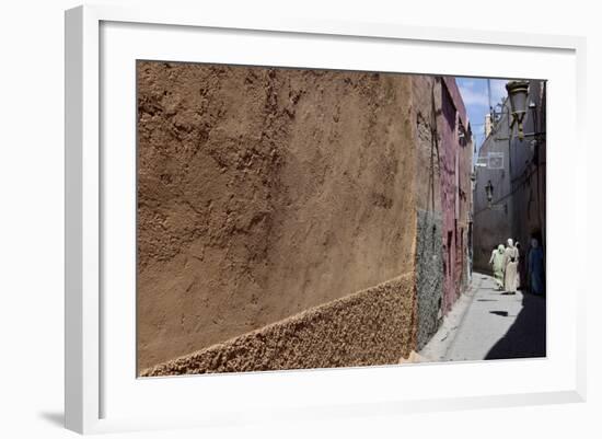 Medina, Marrakesh, Morocco, North Africa, Africa-Jean-Pierre De Mann-Framed Photographic Print