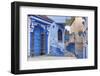 Medina, old town, Chefchaouen, Chaouen, Morocco-Ian Trower-Framed Photographic Print