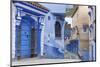 Medina, old town, Chefchaouen, Chaouen, Morocco-Ian Trower-Mounted Photographic Print