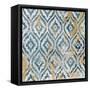 Medina Tile 1-Devon Ross-Framed Stretched Canvas