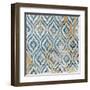 Medina Tile 1-Devon Ross-Framed Art Print