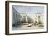 Medinet Abou, Thebes, 5th December 1832, Egypt, 19th Century-Louis Haghe-Framed Giclee Print
