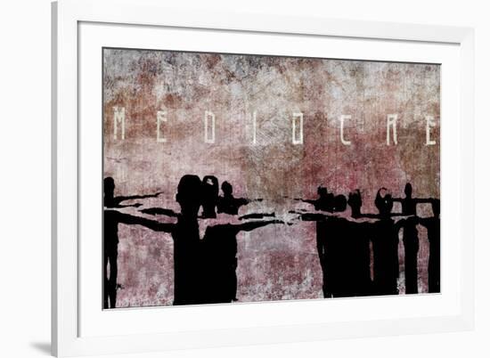 Mediocre-Banksy-Framed Giclee Print