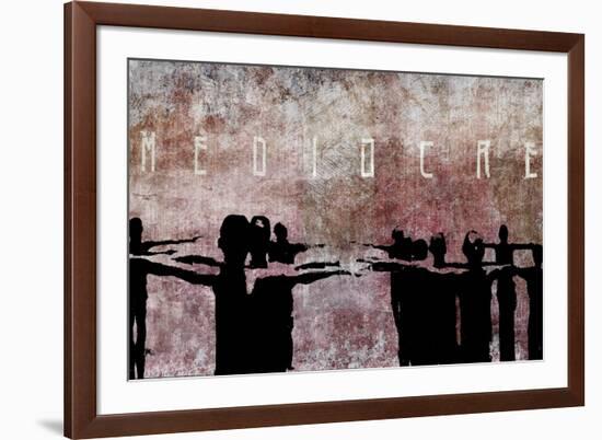 Mediocre-Banksy-Framed Giclee Print