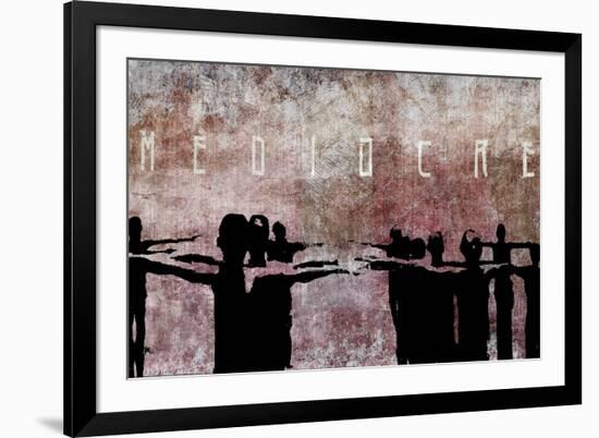 Mediocre-Banksy-Framed Giclee Print