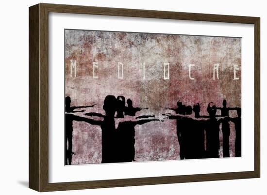 Mediocre-Banksy-Framed Giclee Print