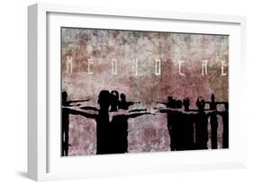 Mediocre-Banksy-Framed Giclee Print