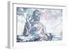 Meditate-OnRei-Framed Art Print