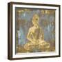 Meditating Buddha-Tom Bray-Framed Art Print