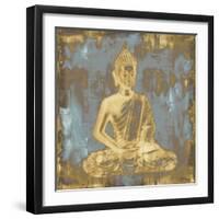Meditating Buddha-Tom Bray-Framed Art Print