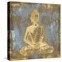 Meditating Buddha-Tom Bray-Stretched Canvas