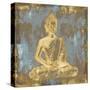 Meditating Buddha-Tom Bray-Stretched Canvas