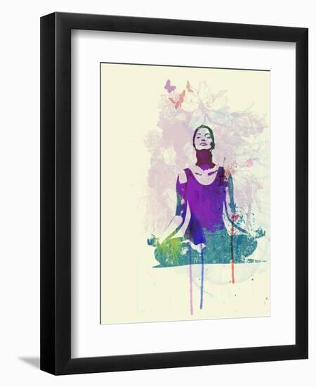 Meditating Mind-NaxArt-Framed Art Print