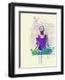 Meditating Mind-NaxArt-Framed Art Print