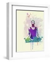 Meditating Mind-NaxArt-Framed Art Print