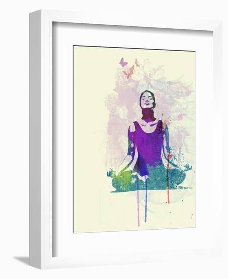 Meditating Mind-NaxArt-Framed Art Print