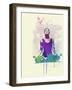 Meditating Mind-NaxArt-Framed Art Print