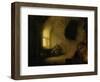 Meditating Philosopher, 1632-Rembrandt van Rijn-Framed Giclee Print