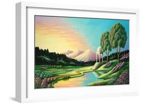 Meditation 12-Andy Russell-Framed Art Print