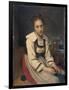 Meditation, 1870 (Oil on Canvas)-Leon Bazile Perrault-Framed Giclee Print