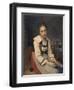 Meditation, 1870 (Oil on Canvas)-Leon Bazile Perrault-Framed Giclee Print